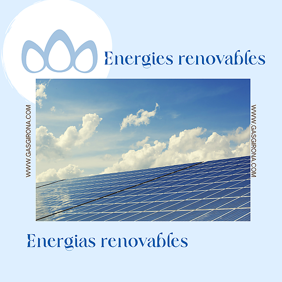 Energies renovables amb Gas Girona Manteniment