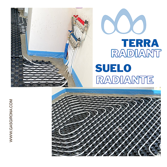 Terra radiant de gas natural